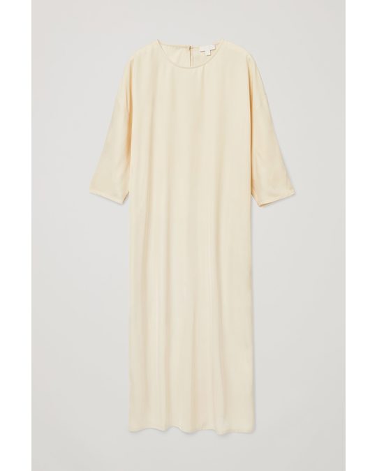 COS Relaxed Midi Dress Beige