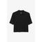 Ribbed Pique Shirt Black