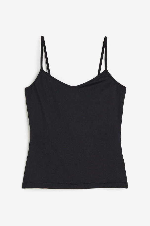 H&M Straptop Van Micro Zwart