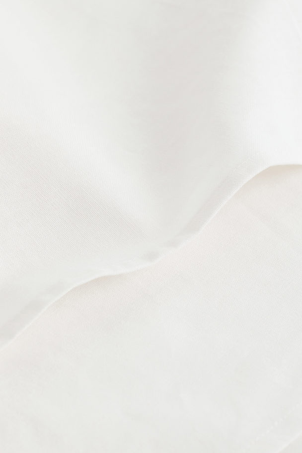 H&M HOME Linen-blend Table Runner White