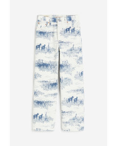 Ribcage Straight Ankle Jeans Western Toille