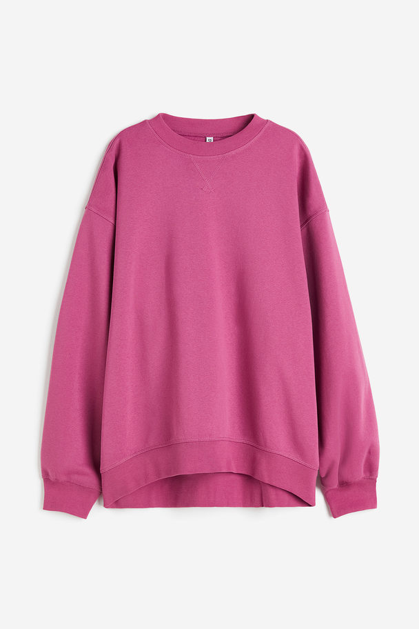 H&M Oversized Sweater Roze