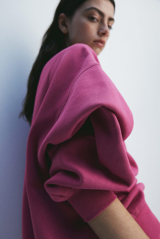 H&M Oversized Sweater Roze