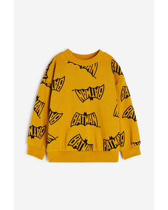 Oversized Sweatshirt mit Print Orange/Justice League