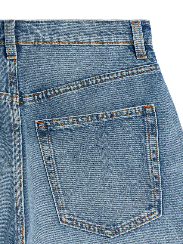 ARKET Denim Short Middenblauw