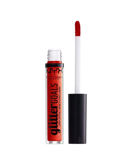 NYX Professional Makeup Nyx Prof. Makeup Glitter Goals Liquid Lipstick - Shimmy