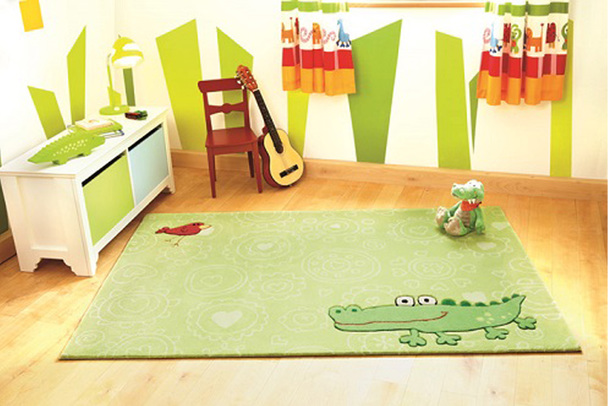 Sigikid Kinderteppich Happy Zoo Crocodile
