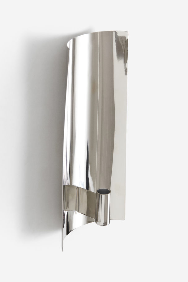 H&M HOME Wandleuchter aus Metall Silberfarben