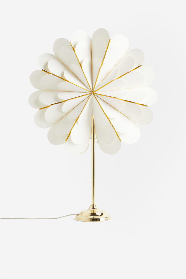 H&M HOME Star-shaped Table Lamp White