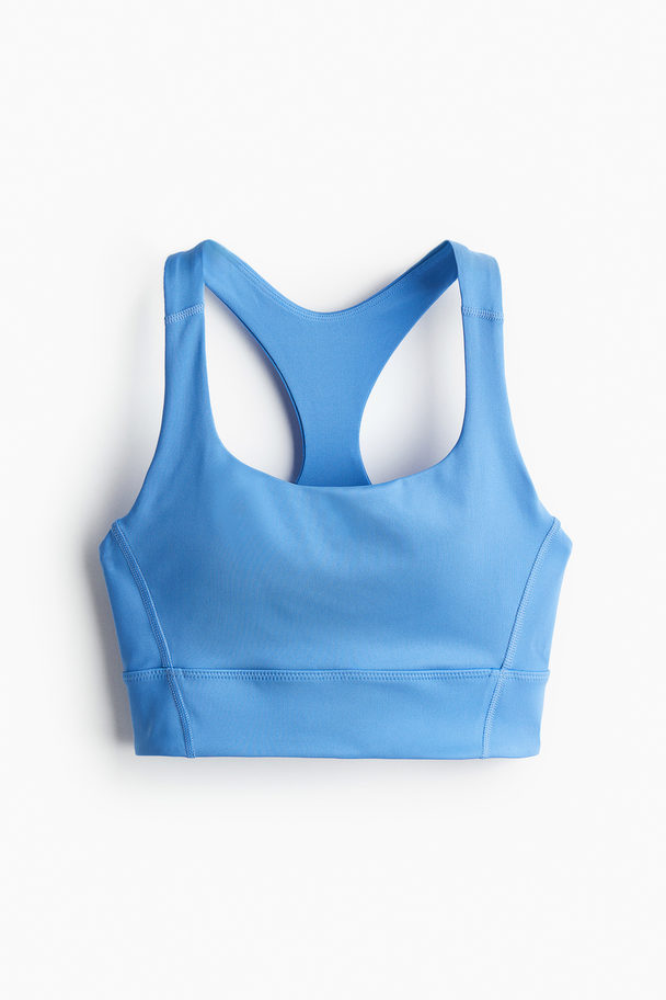 H&M Sport-bh Van Drymove™ - Medium Support Lichtblauw