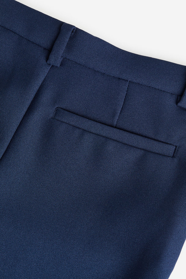 H&M Anzughose Marineblau