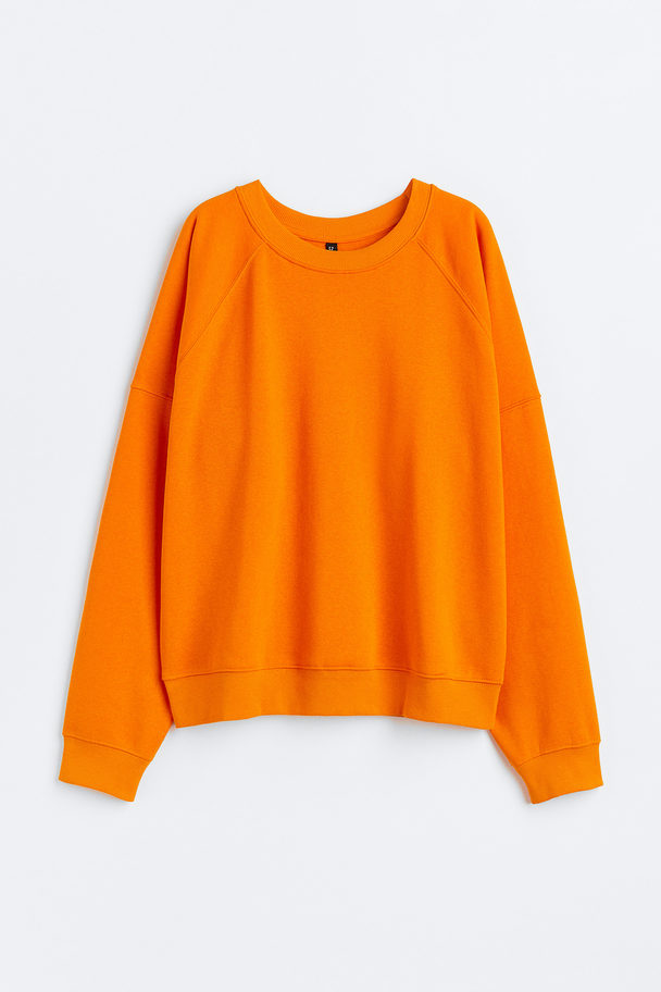 H&M Sweatshirt Orange