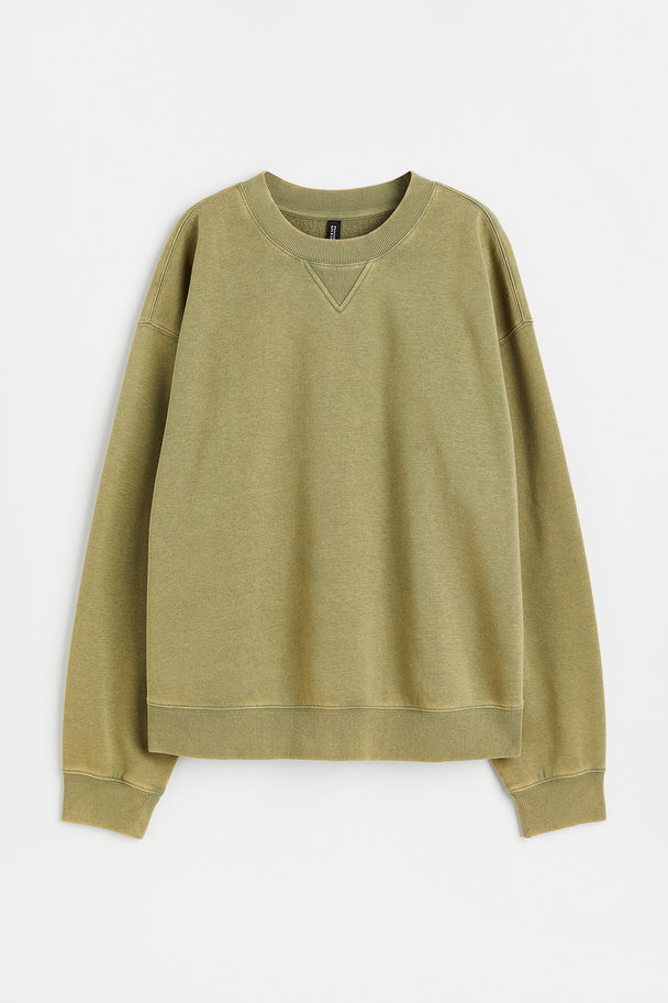 H&M Sweatshirt Grön