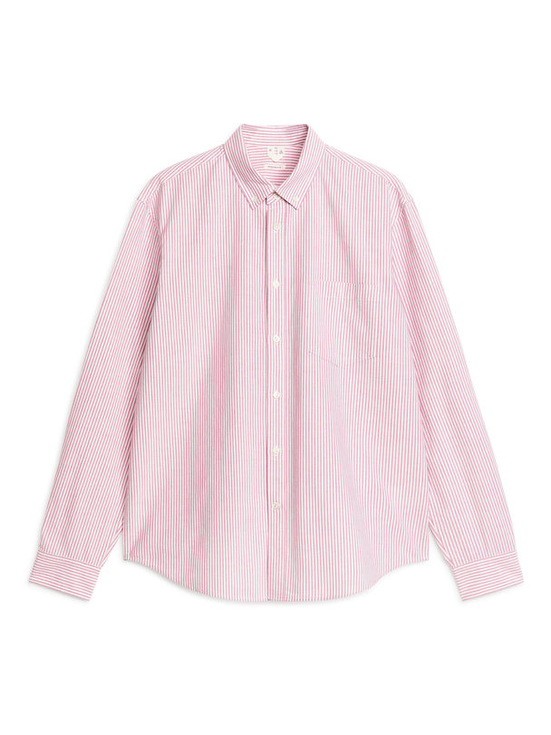 ARKET Oxford-skjorte Rosa