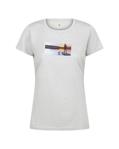 Regatta Womens/ladies Fingal Vii Lake Marl T-shirt