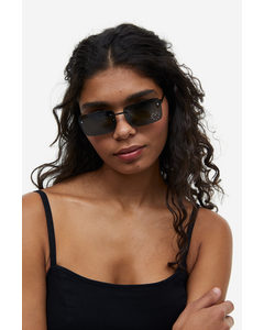 Rectangular Sunglasses Black