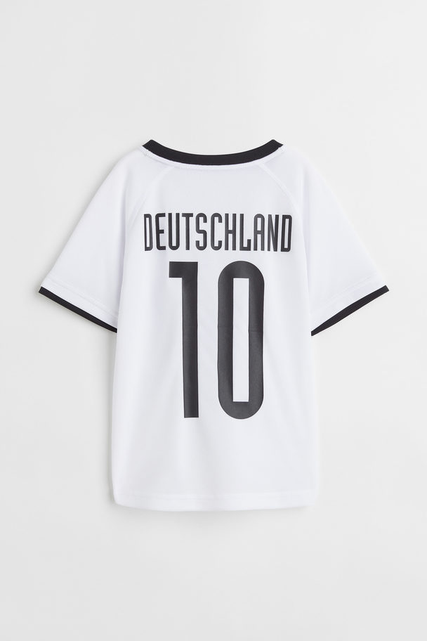 H&M Voetbalshirt Wit/deutschland