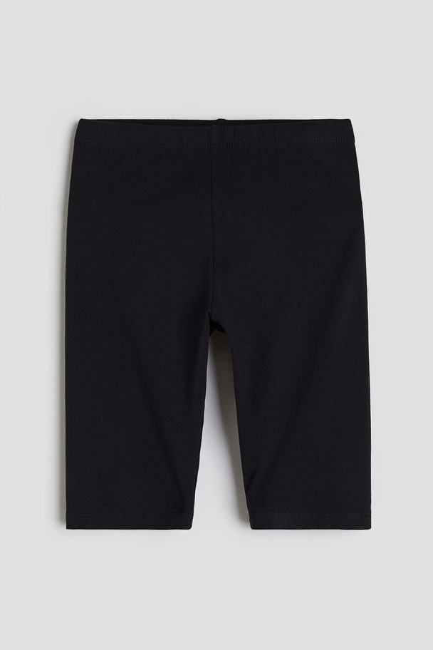 H&M 3-pack Jersey Cycling Shorts Black