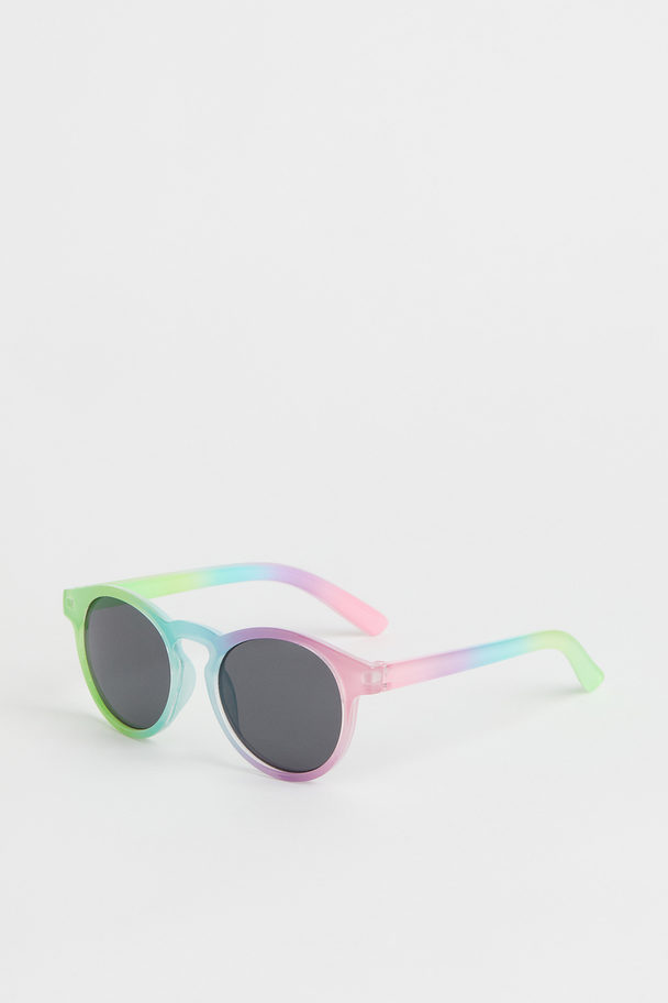 H&M Sonnenbrille Rosa/Mehrfarbig
