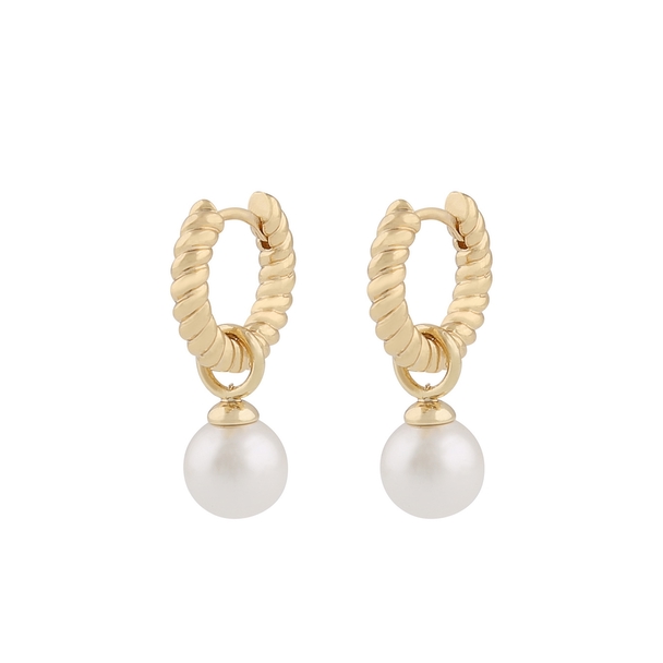 SNÖ of Sweden Lydia Pearl Ring Pendant Earring
