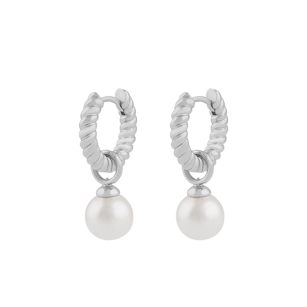 SNÖ of Sweden Lydia Pearl Ring Pendant Earring