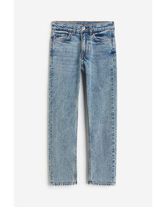 Comfort Stretch Slim Fit Jeans Denimblauw