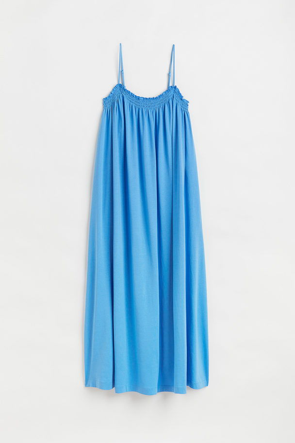H&M H&m+ Modal-blend Dress Blue