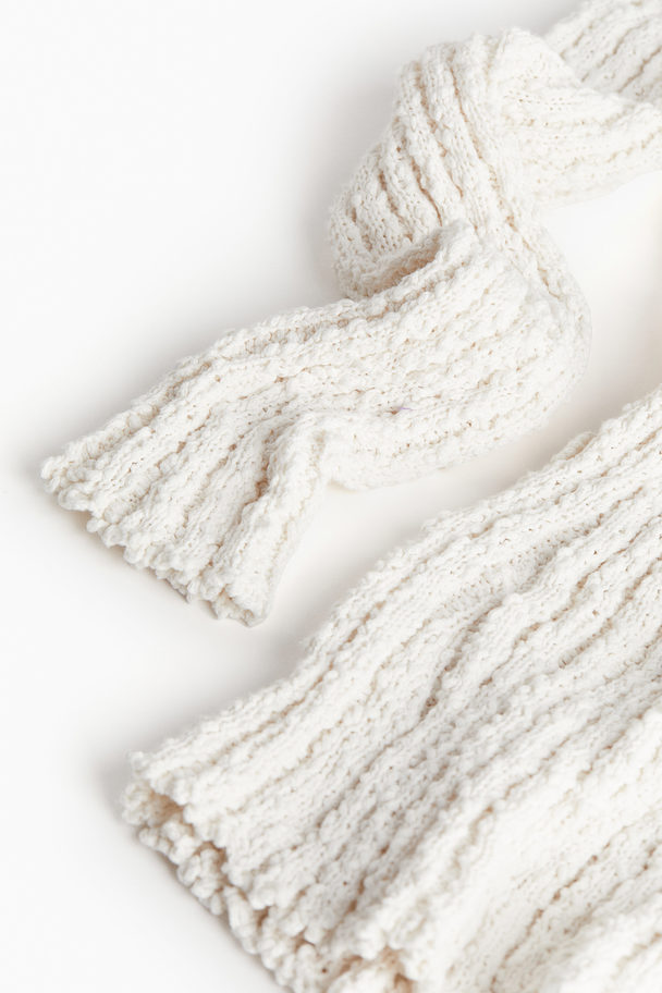 H&M Rib-knit Jumper White