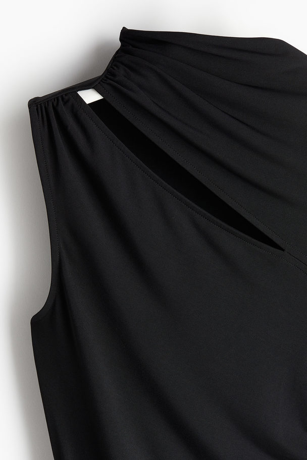 H&M Cut-out Bodycon Dress Black