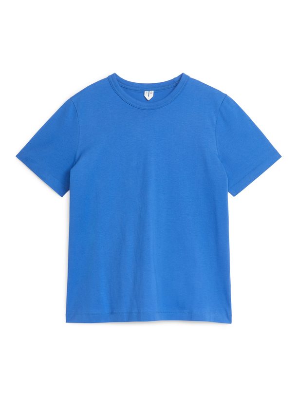 ARKET Kurzärmeliges T-Shirt Knallblau