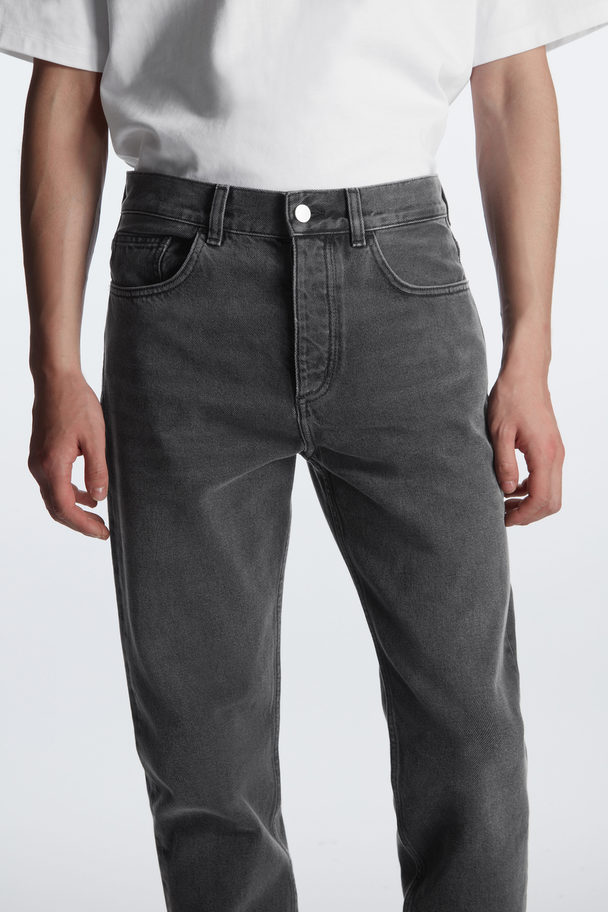 COS Regular-fit Jeans Mid-grey