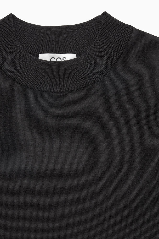 COS Milano-knit Jumper Black