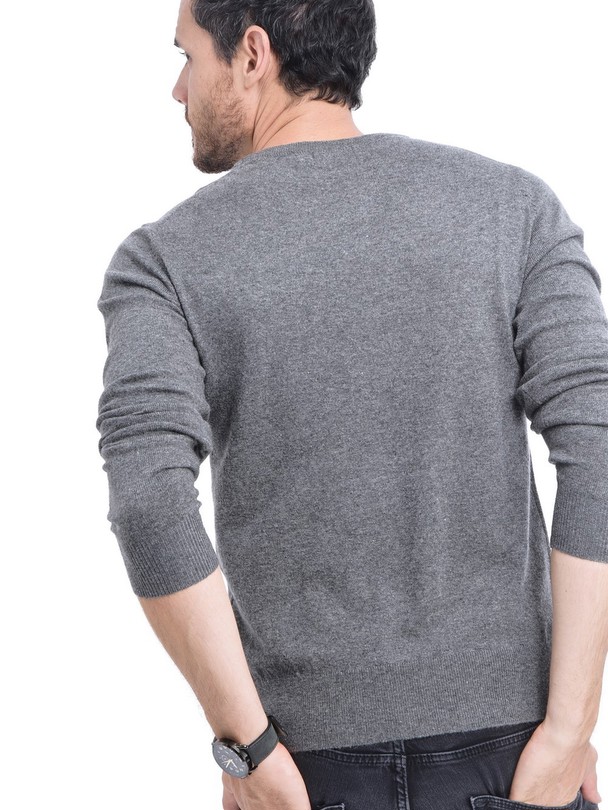 C&Jo Long Sleeve Round Neck Sweater