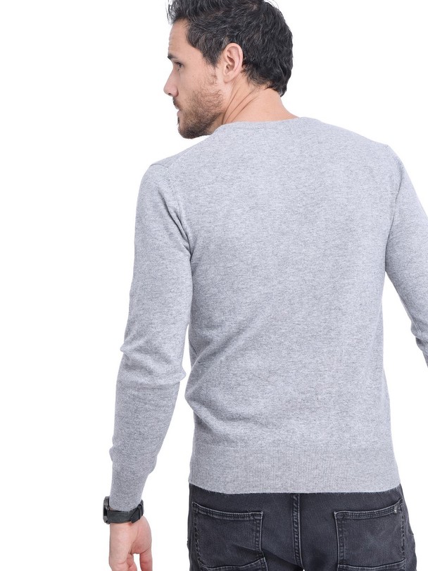 C&Jo Long Sleeve Round Neck Sweater