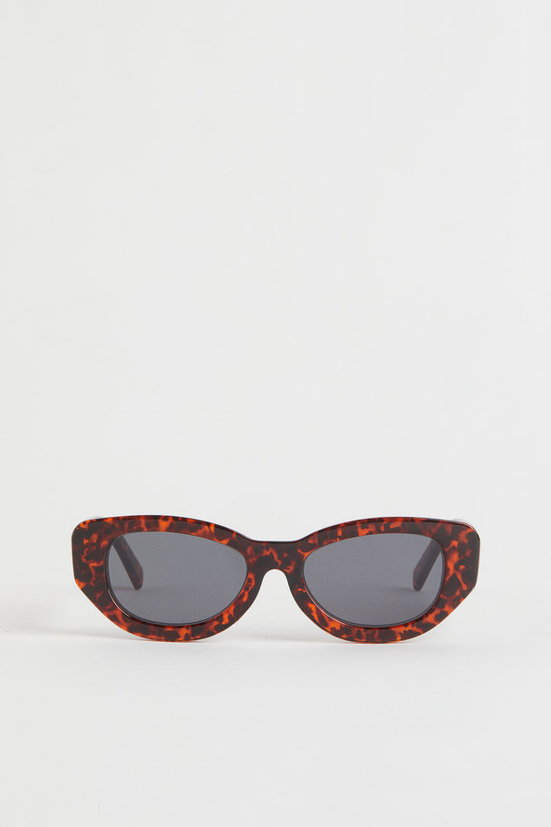 H&M Sunglasses Brown/tortoiseshell-patterned