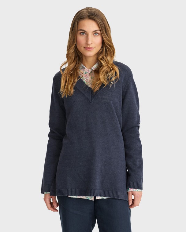 Newhouse Linnéa Linen Sweater