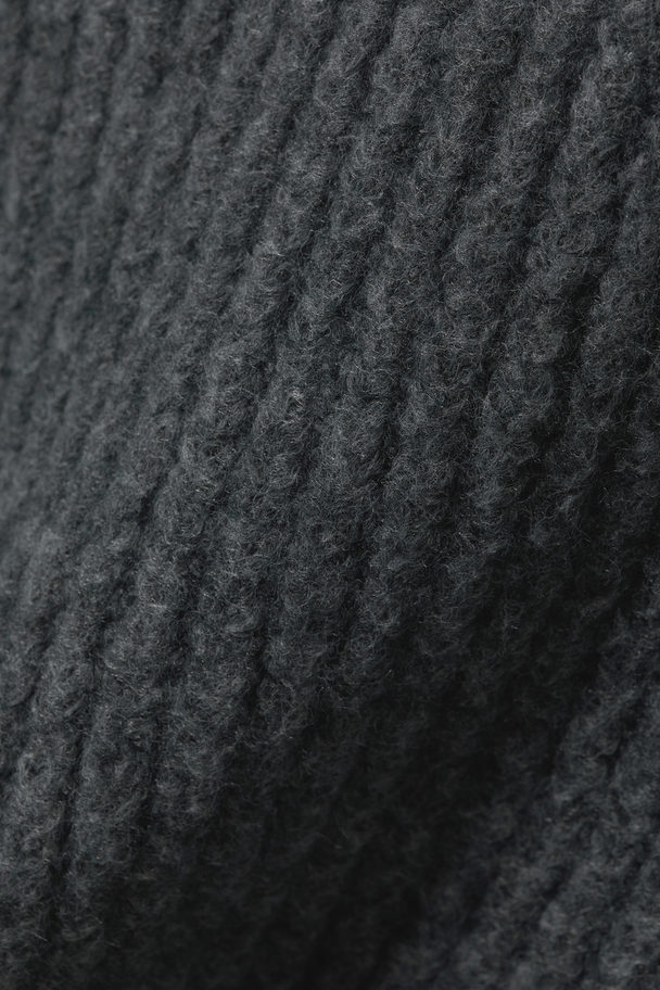 Weekday Ivy Knit Sweater Dark Grey