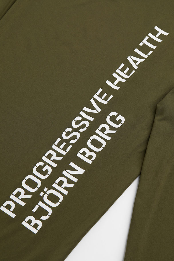 Björn Borg Sthlm Active Long Sleeve T-shirt Grön