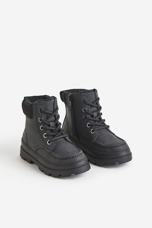 H&M Warm-lined Boots Black