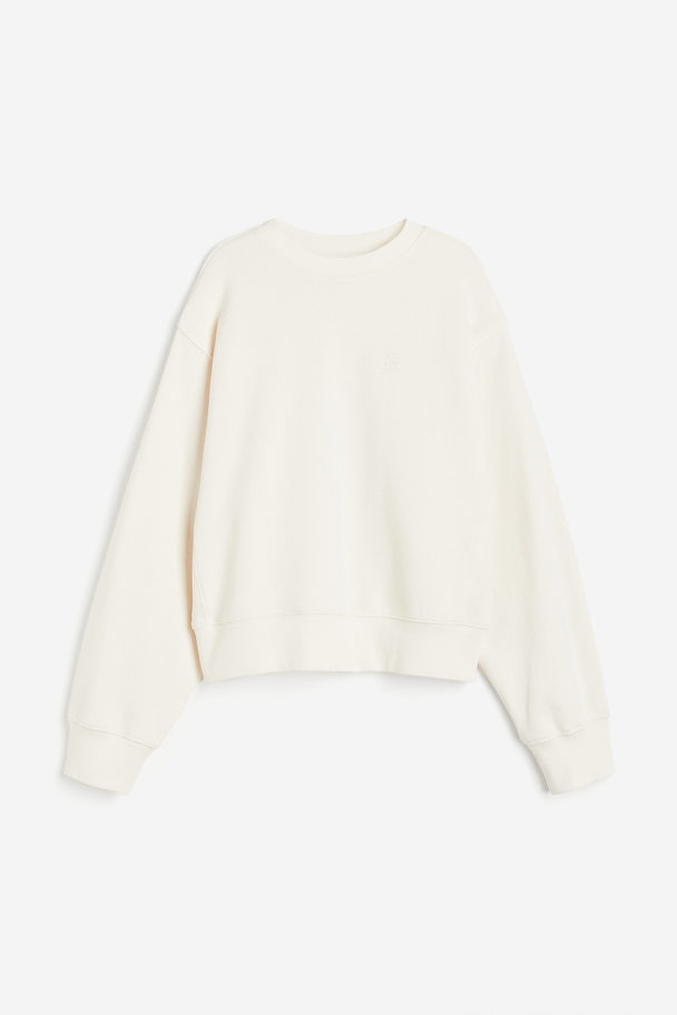 H&M Sweatshirt Creme