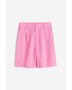 Tailored Shorts Pink