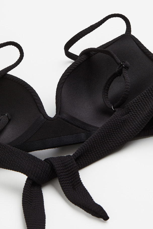 H&M Push-up Bikinitop Zwart