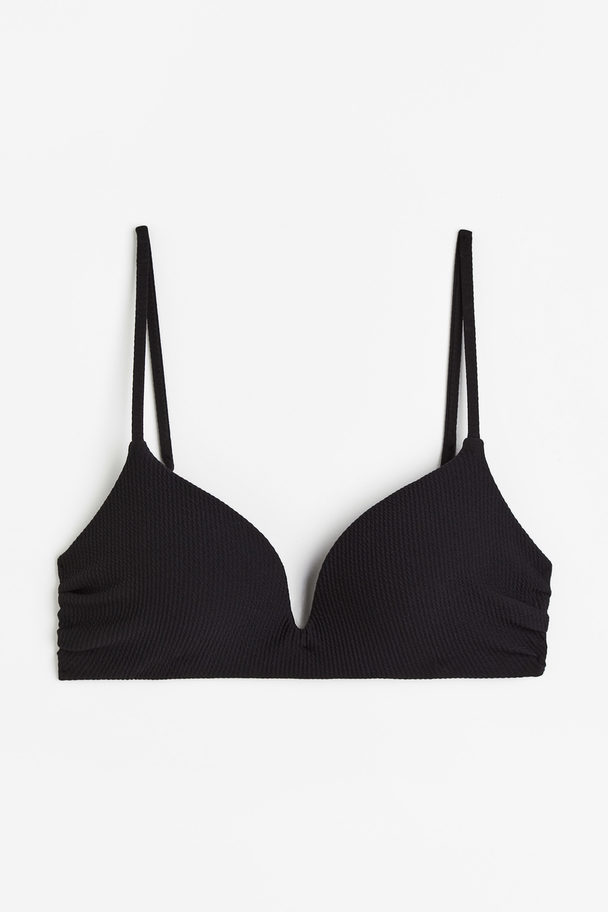 H&M Push-up Bikinitop Zwart