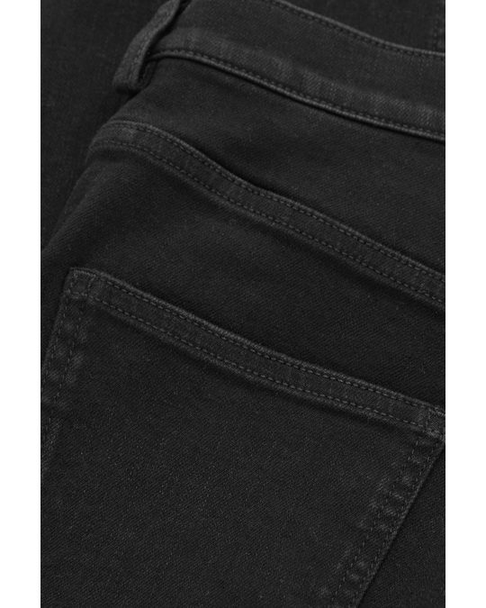 COS Slim-fit High-rise Jeans Black