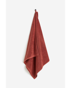 Terry Bath Towel Rust Red