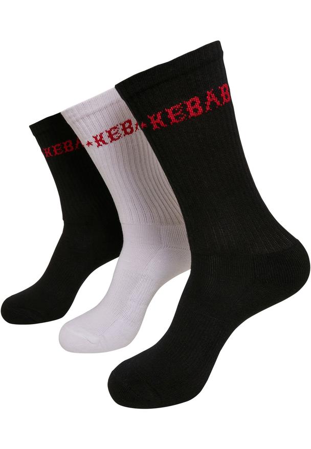 Mister Tee Mister Tee Unisex Kebab Socks 3-pack