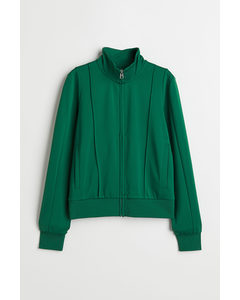 Fast-drying Track Jacket Green