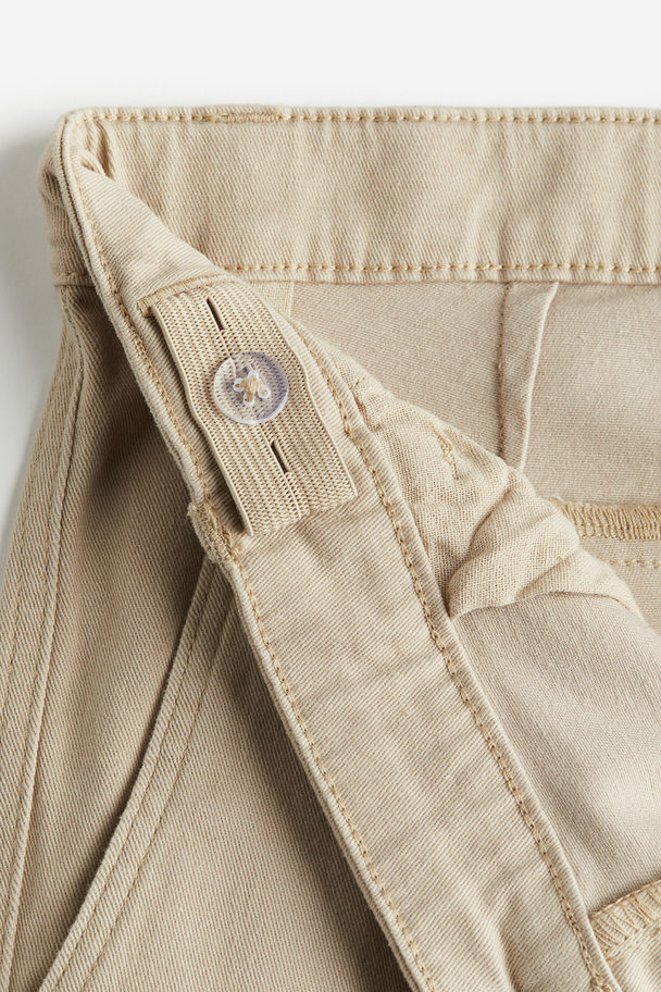 H&M Cotton Chinos Light Beige