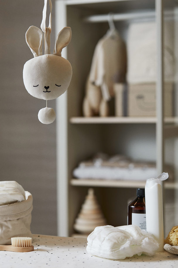 H&M HOME Musical Soft Toy White/rabbit