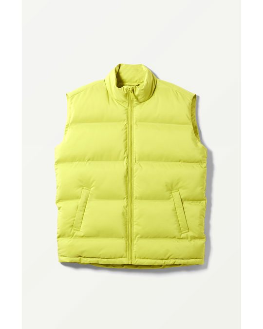 Weekday Layer Puffer Vest 90s Green